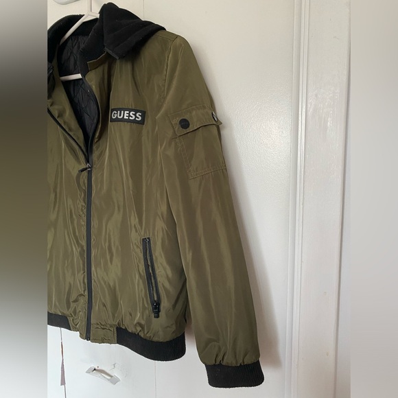 Youth - Guess - Bomber Jacket - Size 14 - Picture 3 of 5